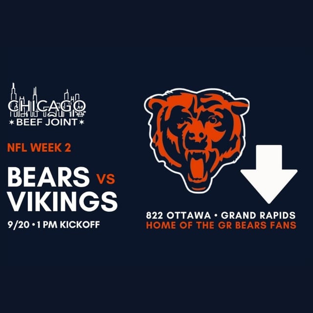 NFL at CBJ: Bears vs Vikings 